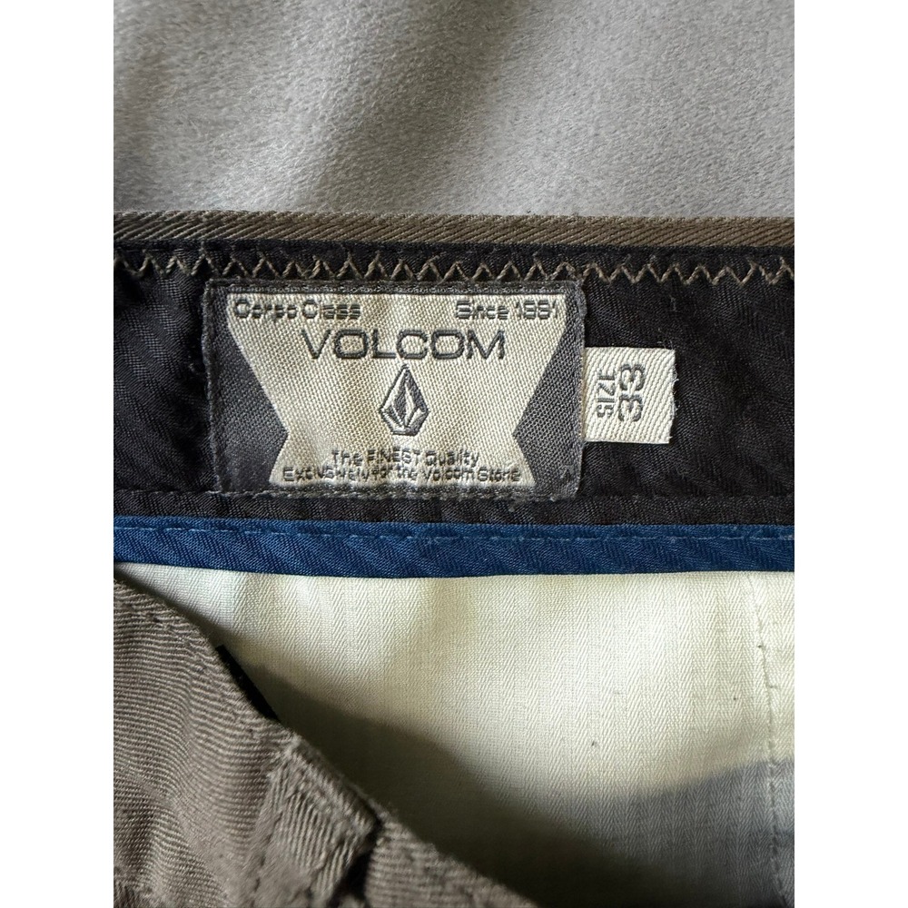 Volcom Frickin Modern Stretch Chino Pants Mens 33 - Picture 3 of 4